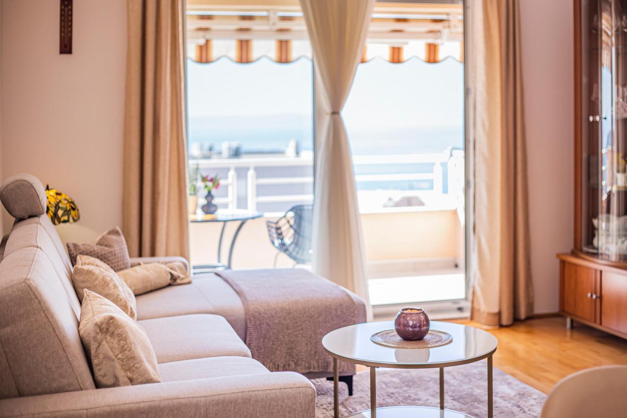 Apartment Anita With Amazing Sea View Makarska Esterno foto