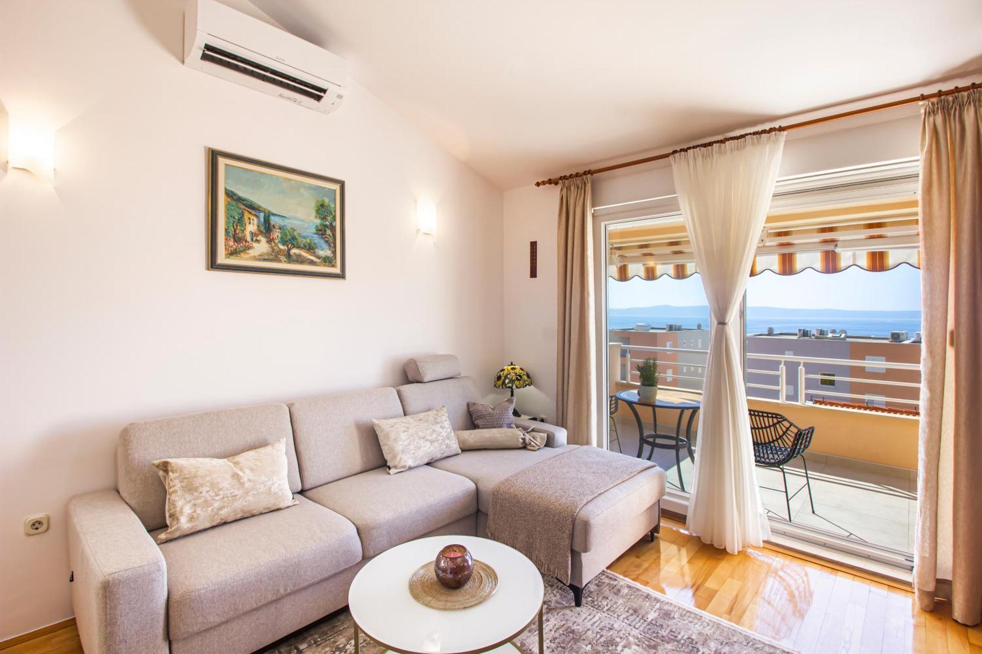 Apartment Anita With Amazing Sea View Makarska Esterno foto